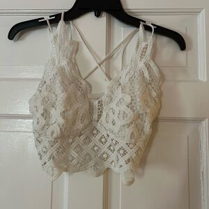 White Lace Bralette